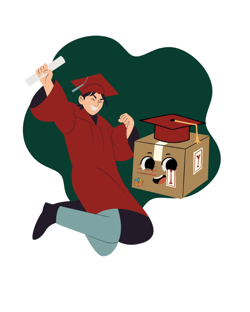 DormDrop subscription box graduating with college students